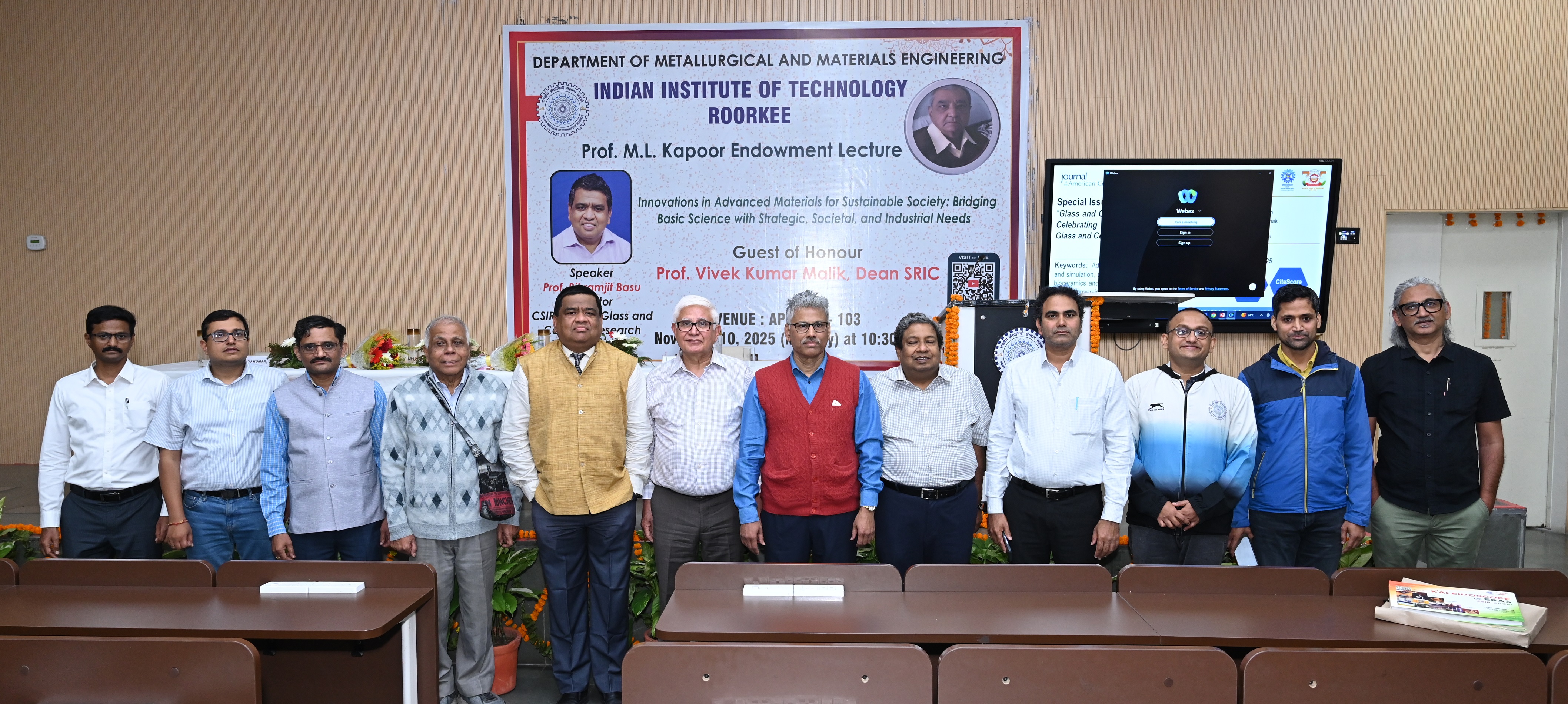 Kapoor Lecture 10 Nov 2025